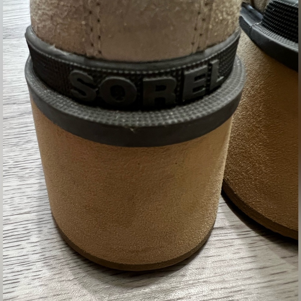 Sorel  Women's Hi-Line Heel Chelsea Boot - Chalk, Ceramic size 9.5 - Picture 7 of 7